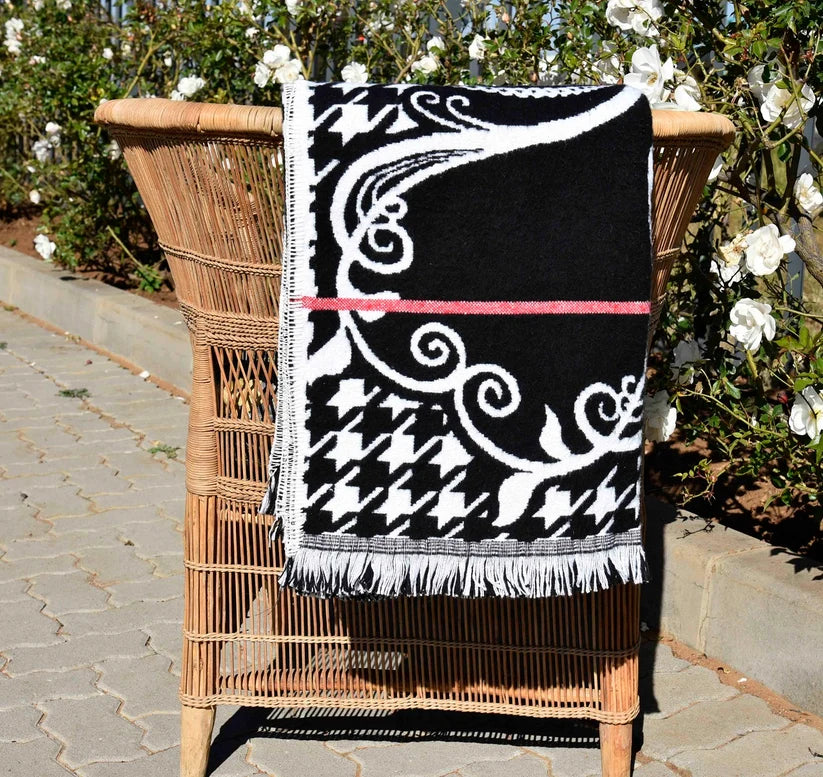 Basotho Traditional Frill Blanket