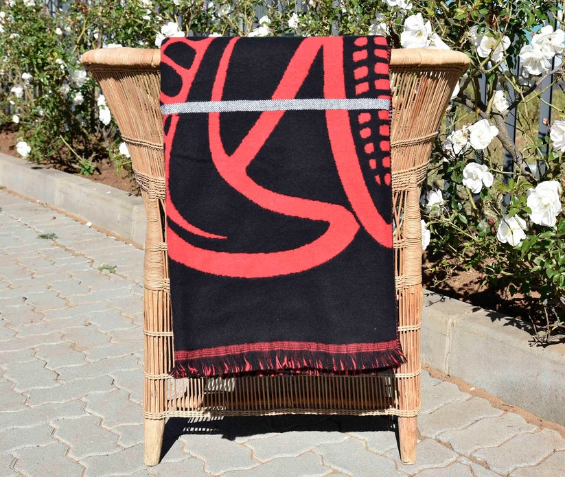 Basotho Traditional Frill Blanket