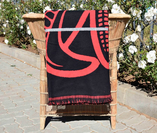 Basotho Traditional Frill Blanket