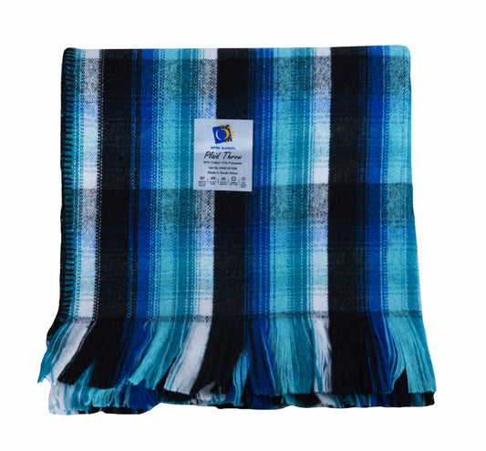 SESLI PLAID CHECHK THROW