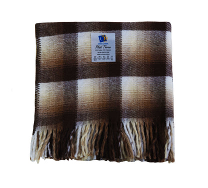 SESLI PLAID CHECHK THROW