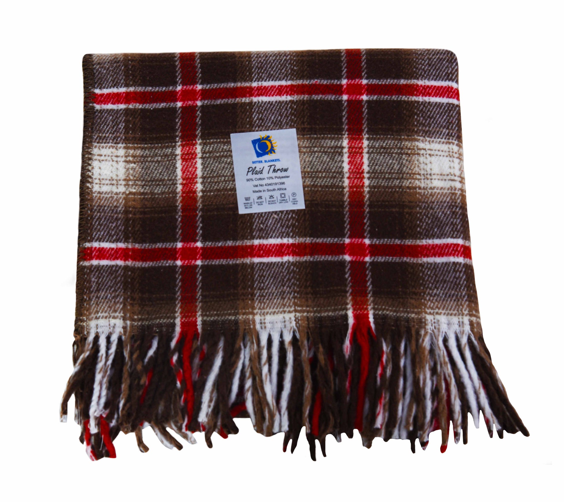 SESLI PLAID CHECHK THROW