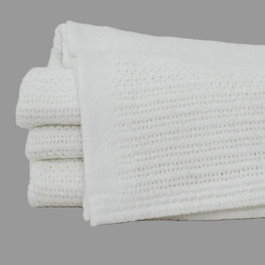 Cotton Cellular Hospital Blanket