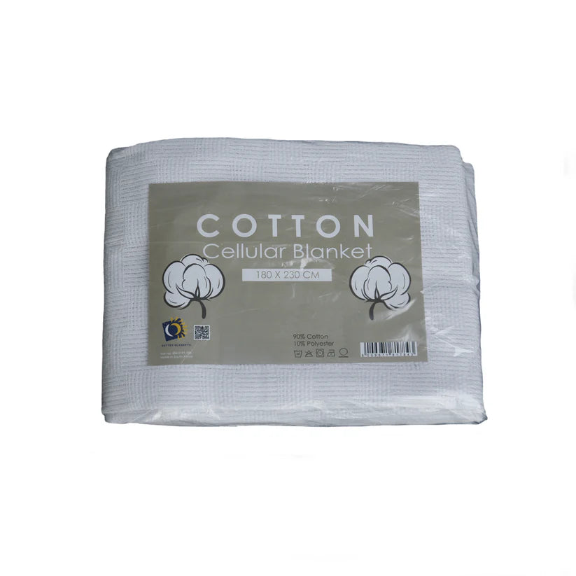 Cotton Cellular Hospital Blanket